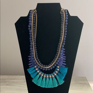 Turquoise and Blue Stella & Dot necklace